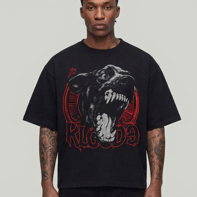 Kloud9 stay away cropped shirts black K25000