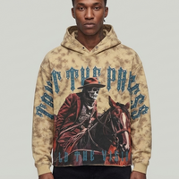 TRUST THE PROCESS HOODIE SAND T5260
