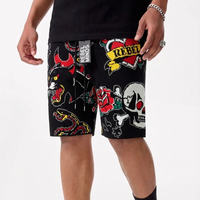 Sweater shorts Black 151-945