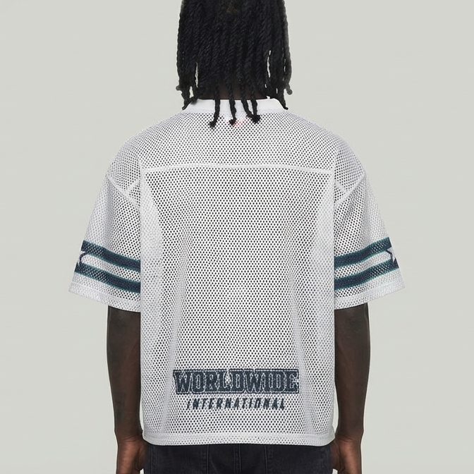 CROPPED SHIRT WORLDWIDE WHITE 611008