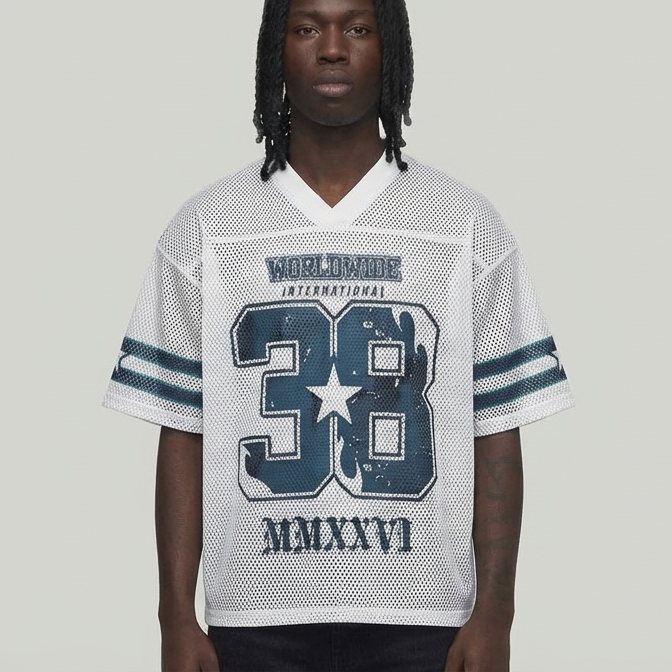 CROPPED SHIRT WORLDWIDE WHITE 611008