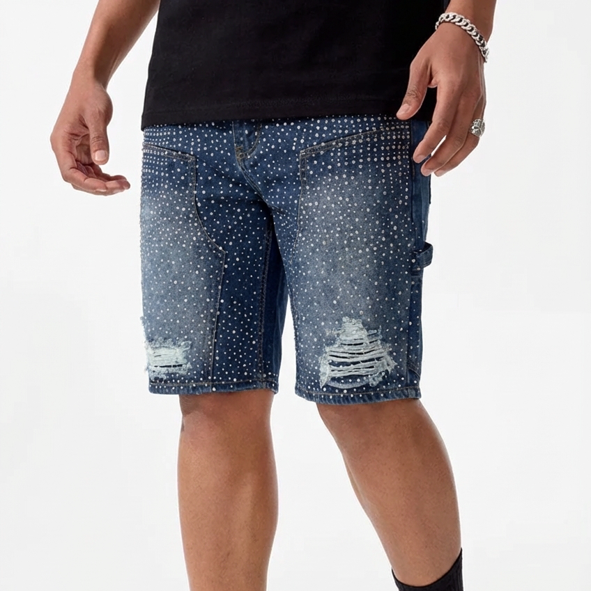 DENIM SHORTS BLUE 613015
