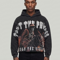 TRUST THE PROCESS HOODIE BLACK T5260