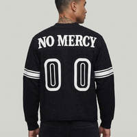 SAINT SWEAT JERZY NO MERCY SHIRT BLACK DM5304BK