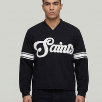 SAINT SWEAT JERZY NO MERCY SHIRT BLACK DM5304BK
