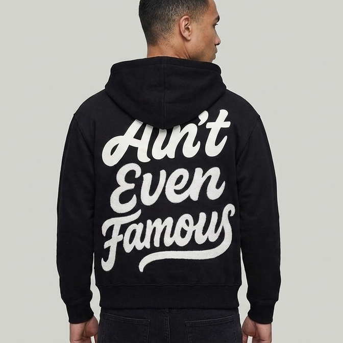 CHOSEN HODDIE BLACK  DM53038K