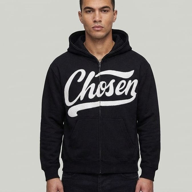 CHOSEN HODDIE BLACK  DM53038K