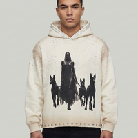 DOG CHAIN HOODIE OFF WHITE DM52270