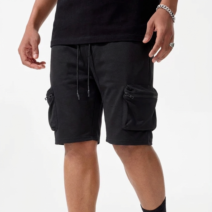 Men’s Taker Jet Black Cargo Shorts