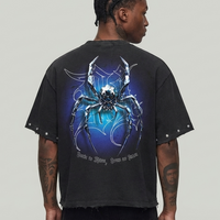 Dark illusion spider