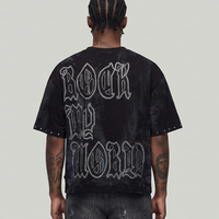 BKYS CROPPED SHIRT GASSED UP T1465 BLACK