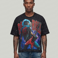 BKYS RO N ROLL CROPPED SHIRT T1522 BLACK