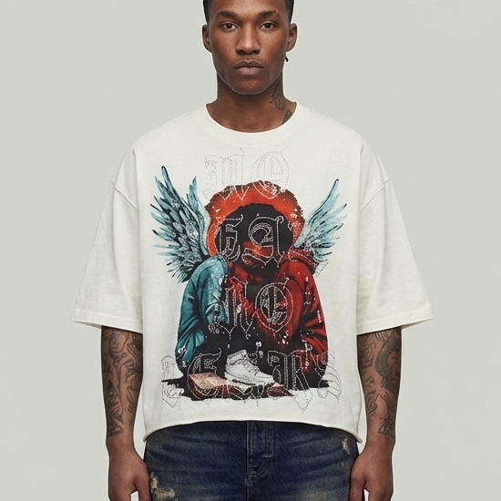 NO FEAR NO TEARS CROPPED VANILLA  KR601