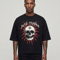 Dark illusion skulls Black