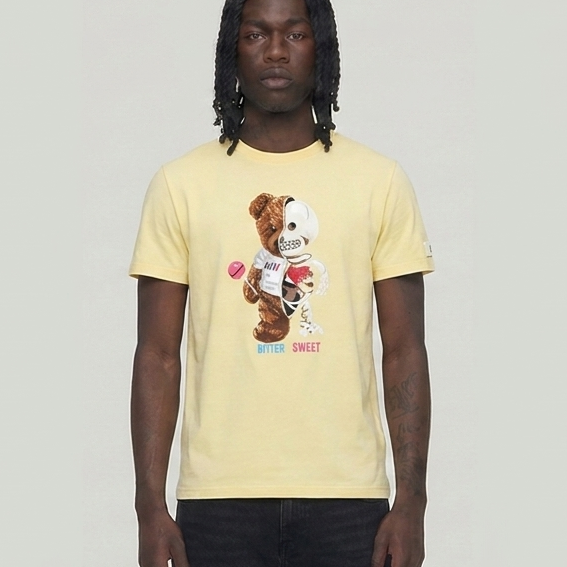 BITTER-SWEET Mens Graphic Fitted T-shirt