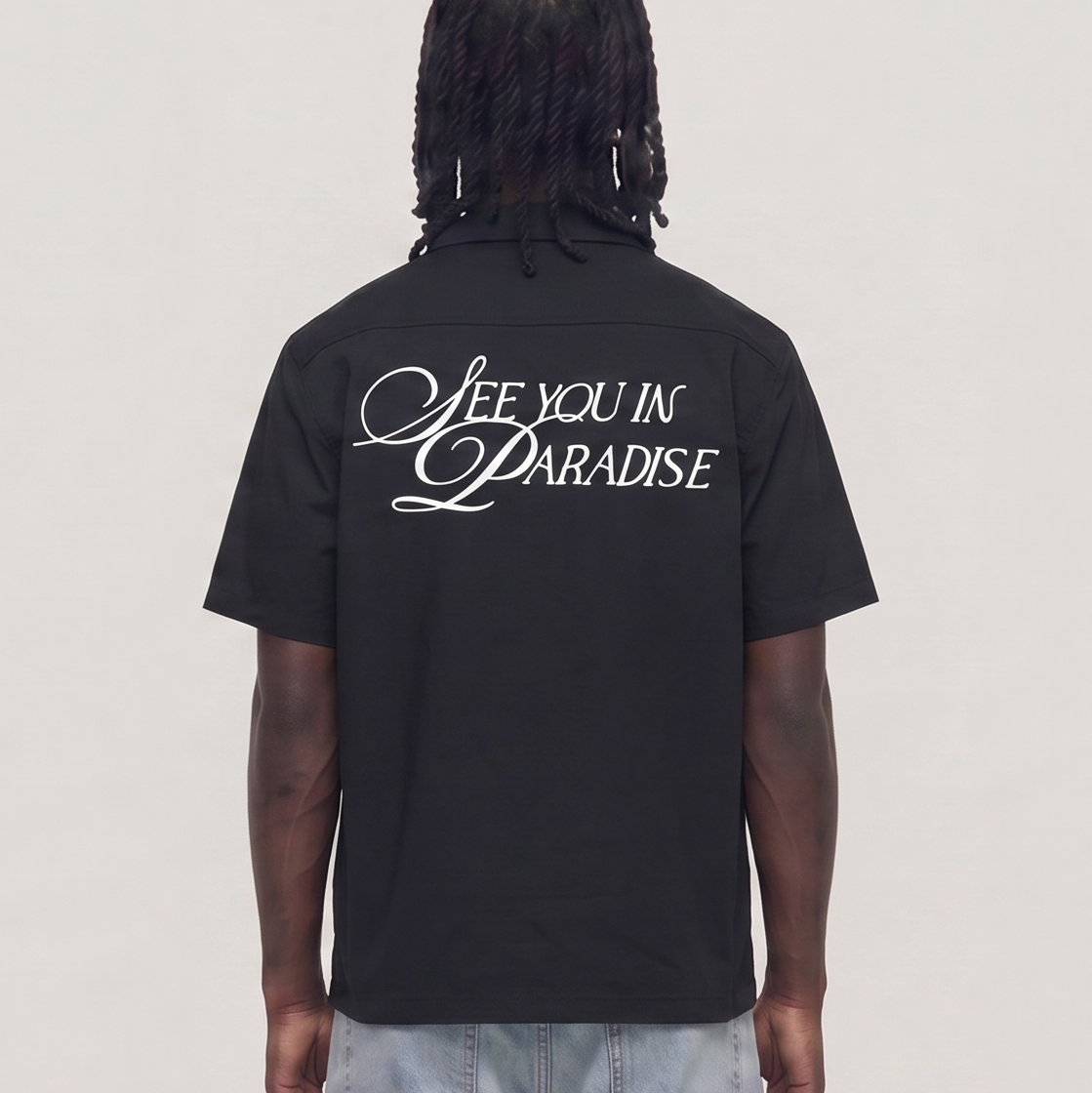OAKLAND MECHANIC S/S SHIRT Black 2080