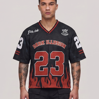 Dark Illusion Flame Jersey -BLACK
