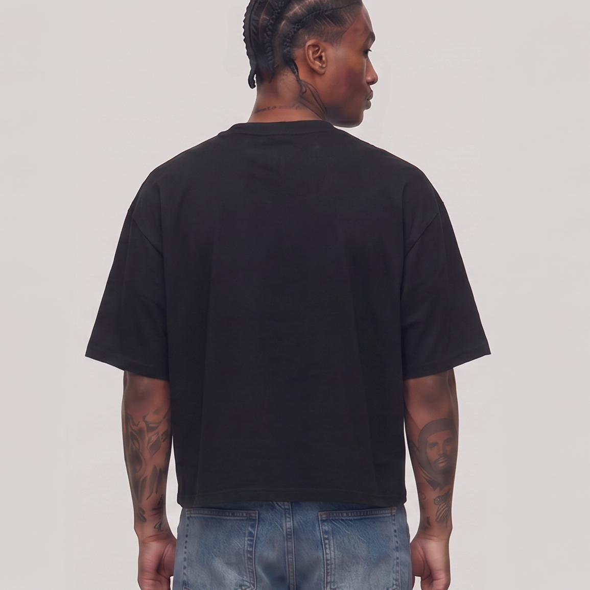 Cropped boy shirt kloud 9