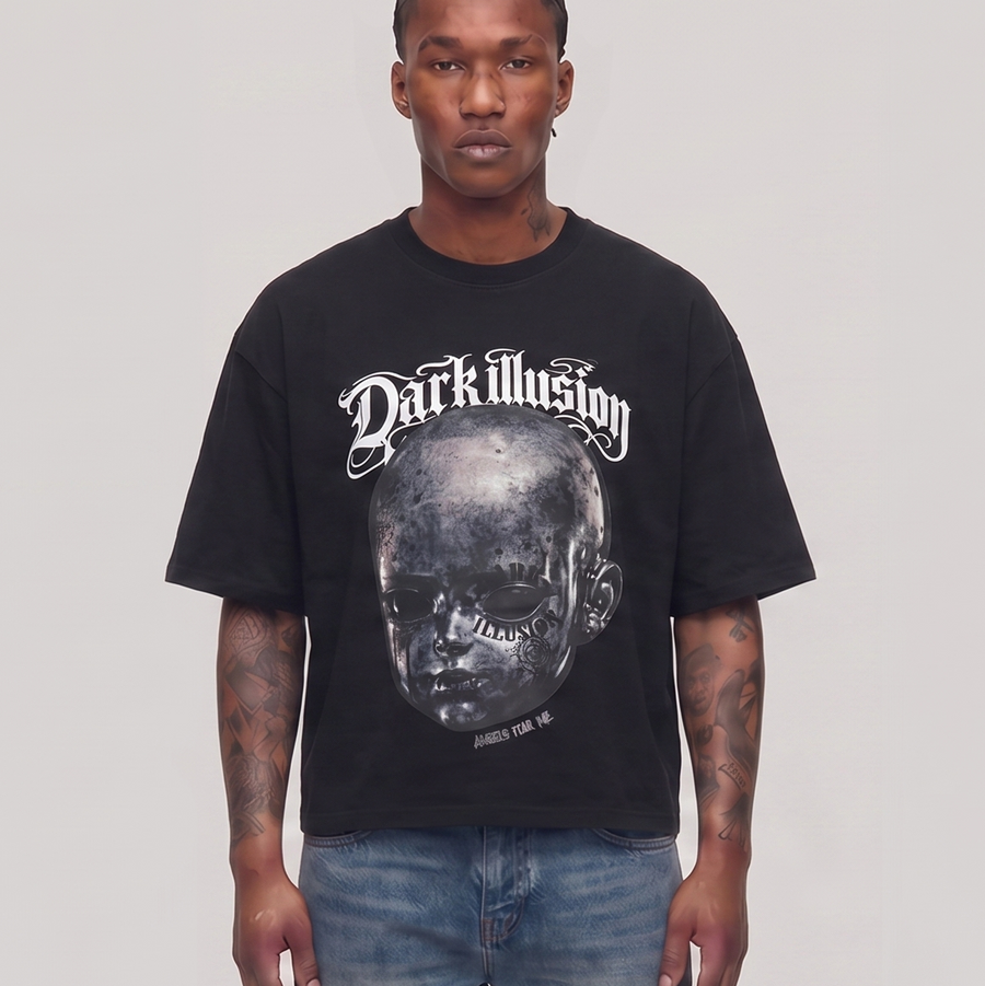 Cropped boy shirt kloud 9