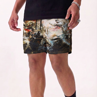 Wave shorts from rebel minds khaki 151-913