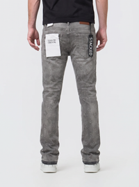 Liquid Crystal 'Diamond Crystal' Stacked Rhinestone Denim (Smoked Grey) JTF2317