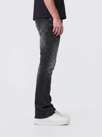 Liquid Crystal 'Diamond Crystal' Stacked Rhinestone Denim (Black Shadow ) JTF2317