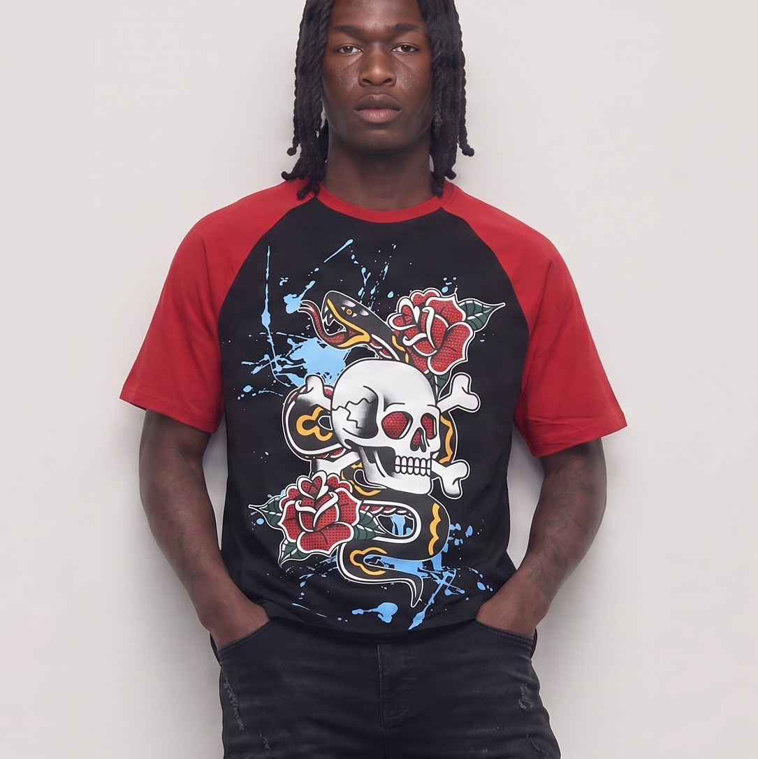 Skull & Love Rebel Minds shirt 151-145 Black