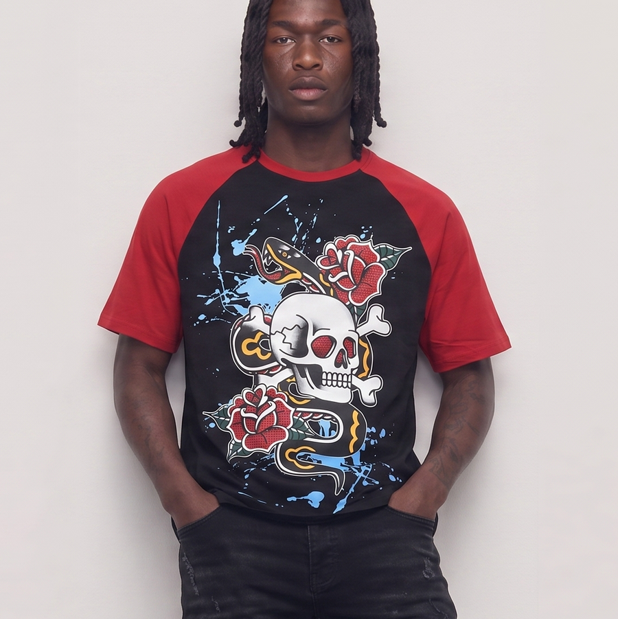 Skull & Love Rebel Minds shirt 151-145 Black