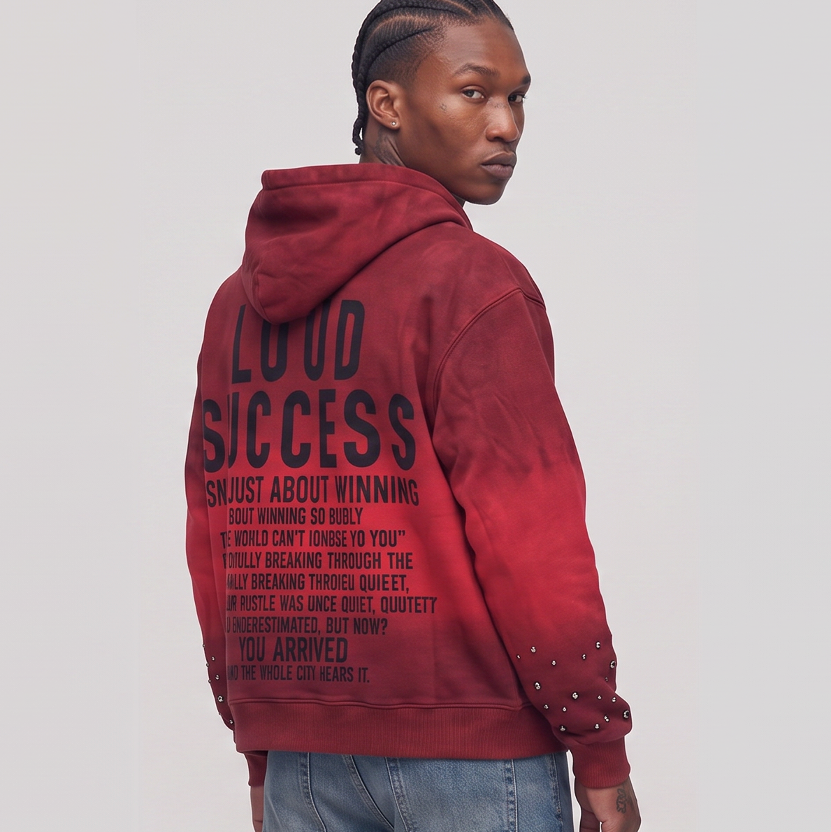 KLEEP HOODIE KARAN KF16850 RED