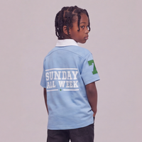 Sunday polo shirt Blue KT609K