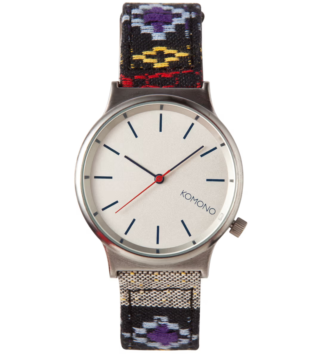 Komono Black Panamerica Wizard Watch