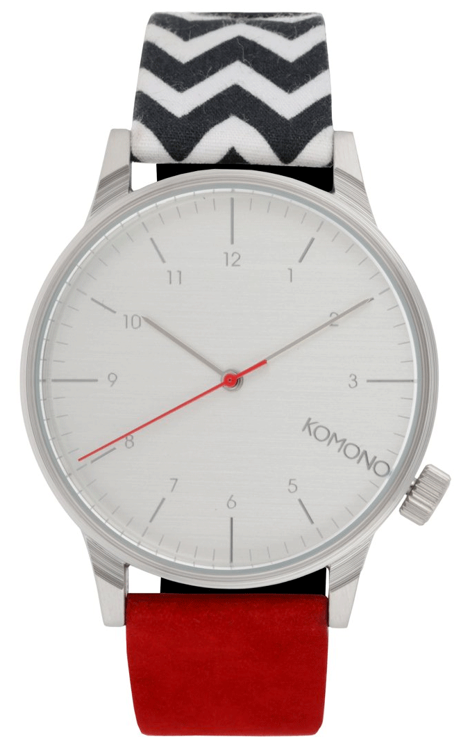 Komono Winston Galore ZigZag Watch