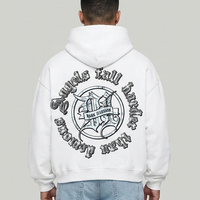DARK ILLUSION GOD ANGEL HOODIE WHITE W251084