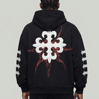 Illusion hoodie black