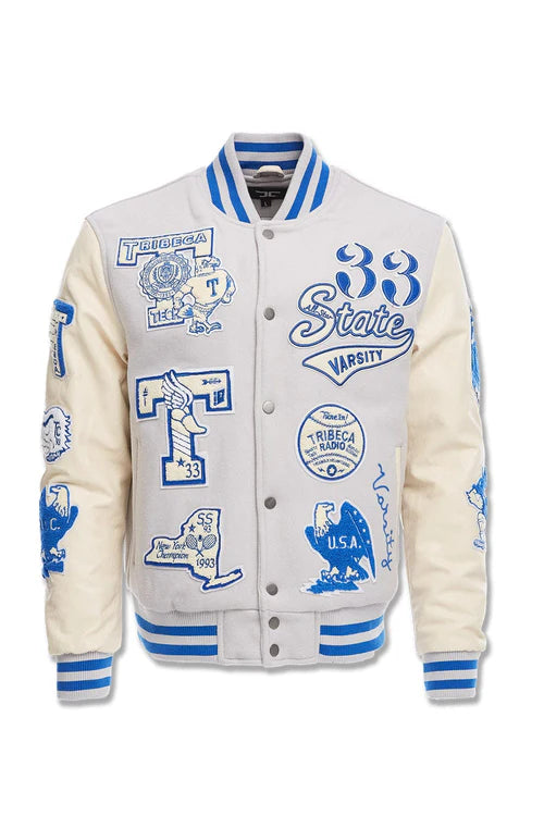 American Varsity Jacket (Stone)