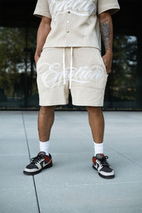 Cream Signature Shorts