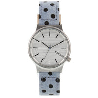Komono Blue Polka Dot Watch