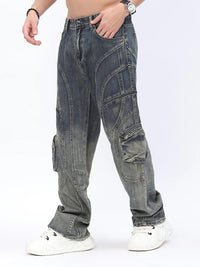 MEN’S WAIMEA STACKED FIT INDIGO WASH JEANS