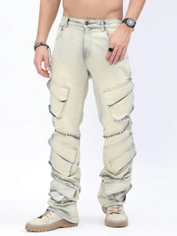 WAIMEA MEN'S STACKED JEANS M8412D Dirty Vintage