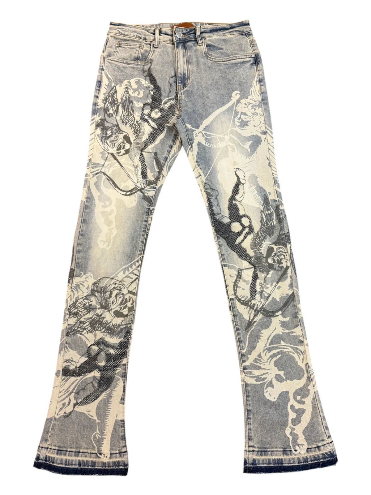 WAIMEA MEN'S STACKED JEANS Antique Blue M8567D