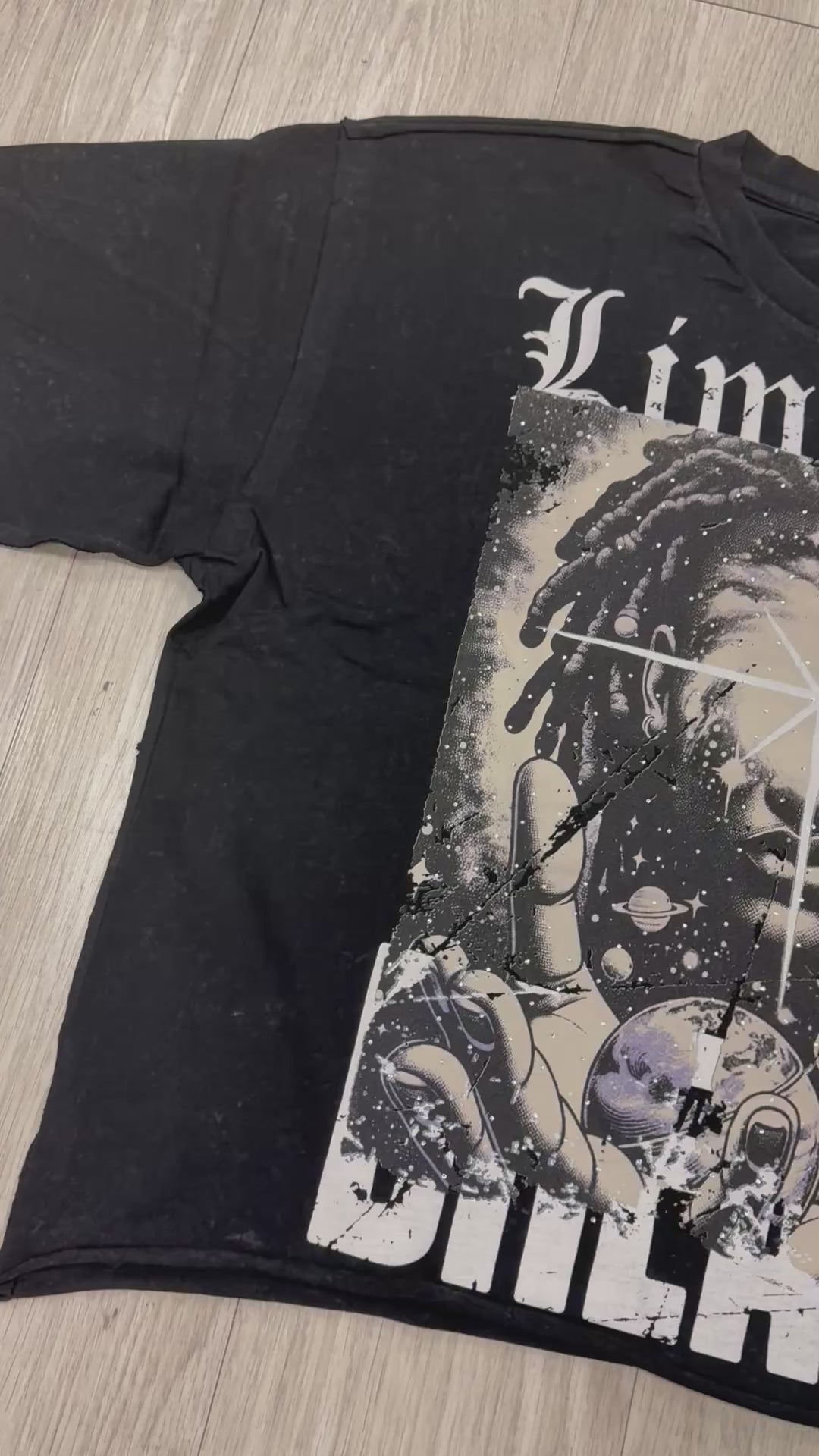 Timeless cropped shirt Black