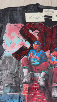 SOUL CORP SHIRT T1438 BLACK