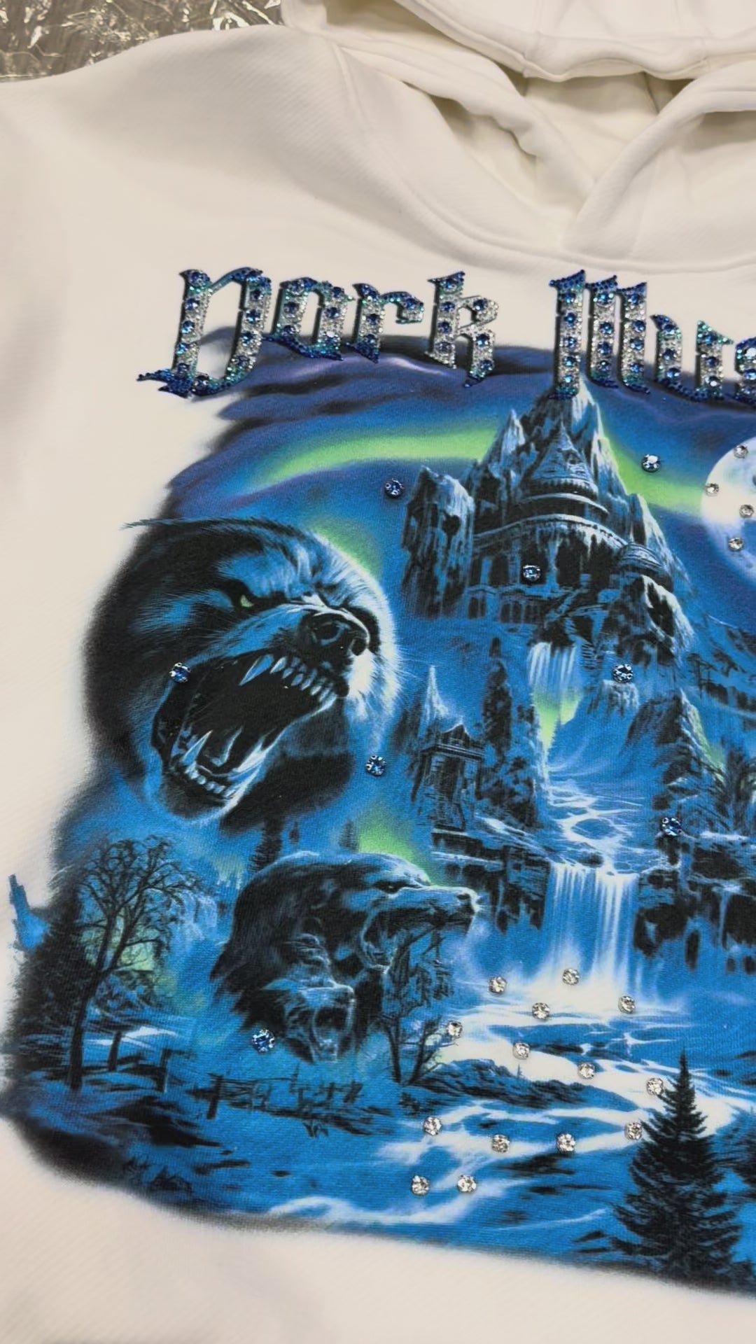 TRUST IN YOUR VISION HOODIE WHITE