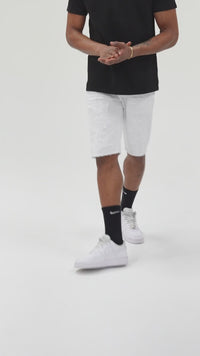 OG - TULSA TWILL SHORTS ( WHITE)