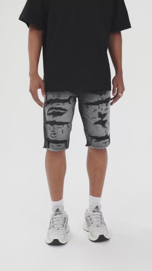 OG - ARLINGTON DENIM SHORTS J3226S Black Shadow
