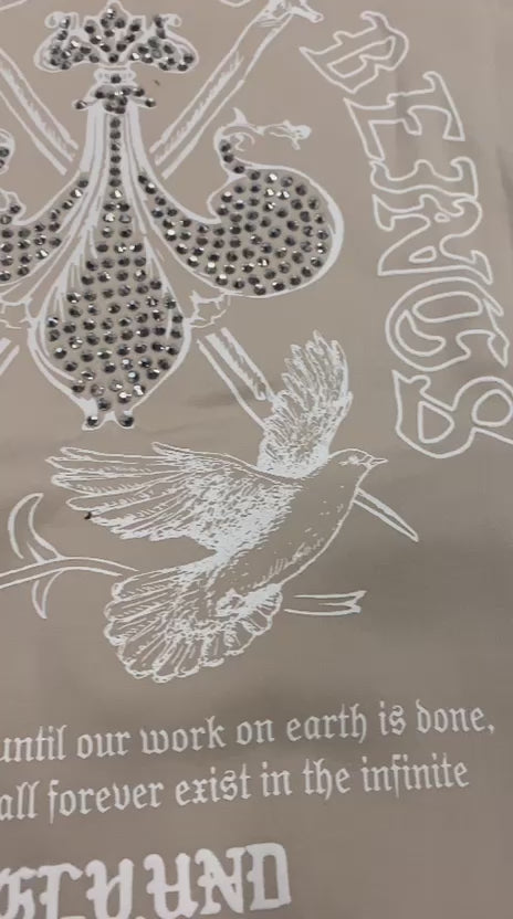 UNDRTD ZIP UP HOODIE UF5604 BEIGE