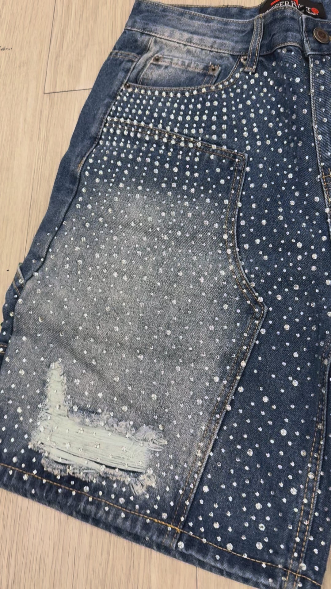 DENIM SHORTS BLUE 613015