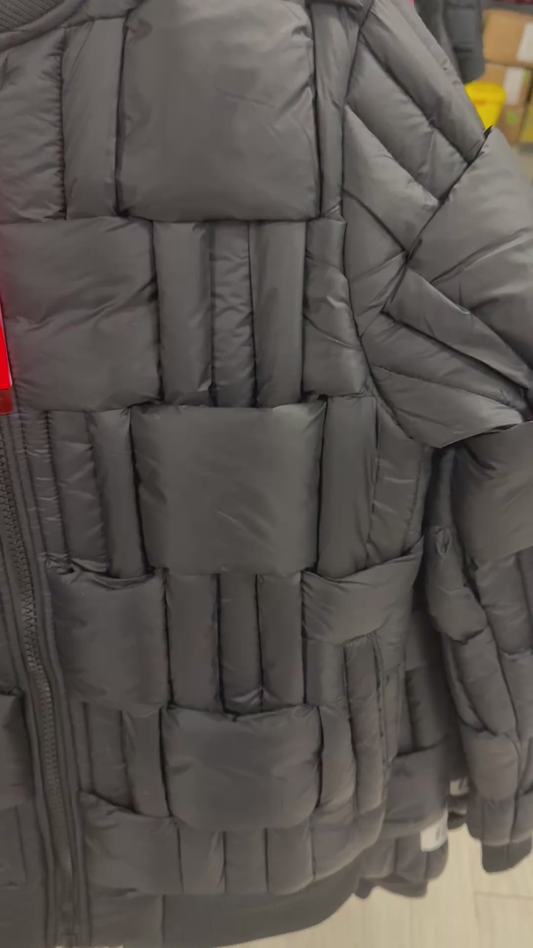 BUBBLE JACKET FIFTHLOOP FLJ335 BLACK