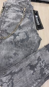 Kloud9 slim jeans Marble Blue