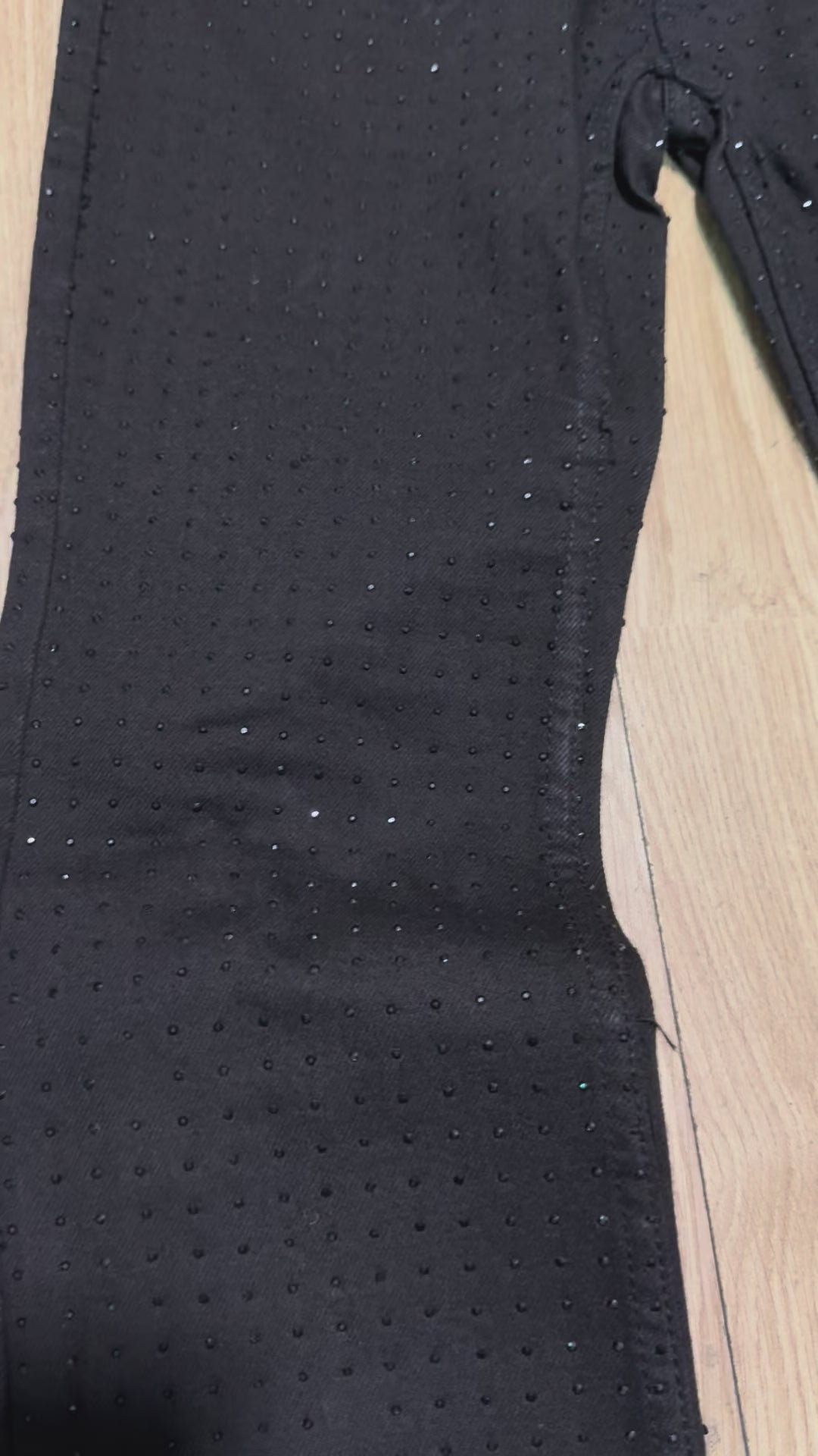 Ops kids staked jeans jet black OPS20605